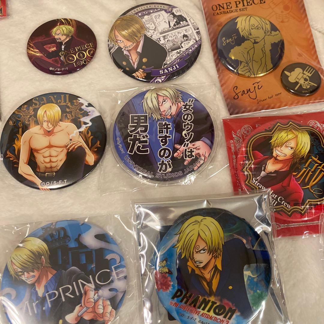 【限定値下】ONE PIECE　サンジ　輩　BIRTHDAY　缶バッジ　21種