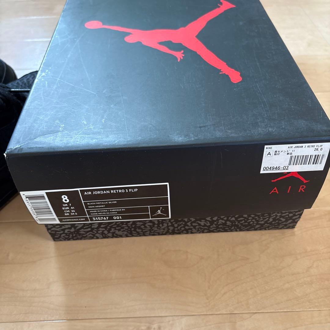 シューズ(男性用) AIR JORDAN RETRO 3 FLIP