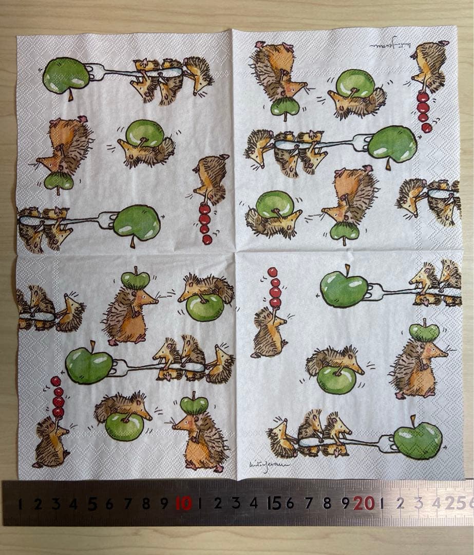 アニタ柄ペーパーナプキン（カクテル＆ポケットサイズ）