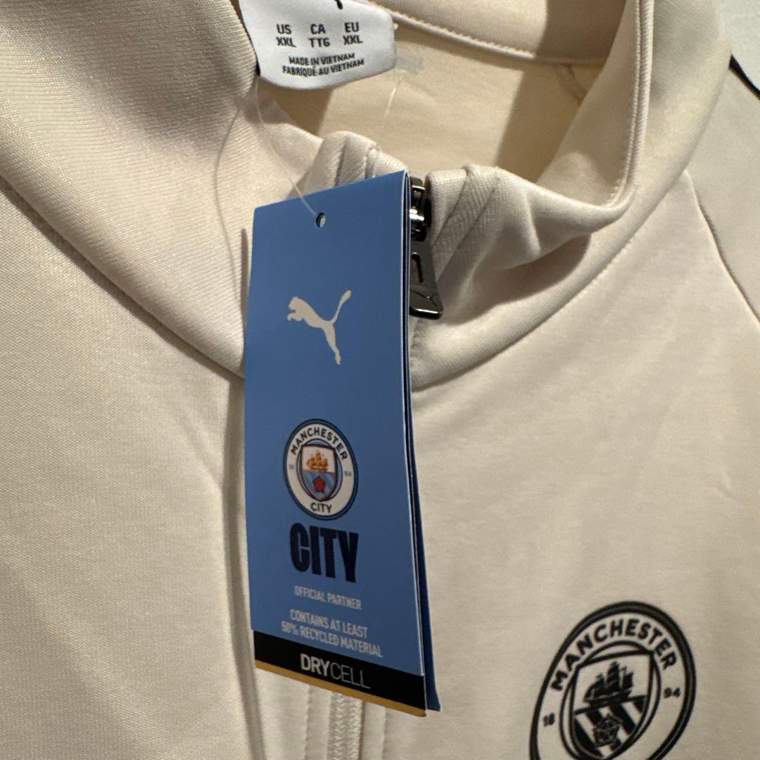 サッカー　マンチェスター・シティ　プレマッチ　アンセムジャケット