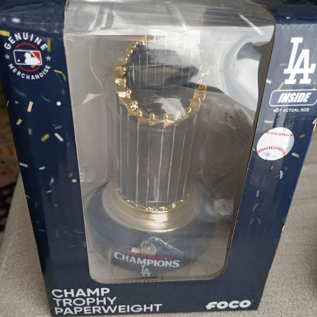 ドジャース 大谷 翔平 ワールドシリーズ チャンピオン トロフィー リング