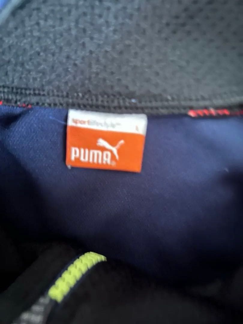 PUMA ジャージ上下セット ネイビー/レッド