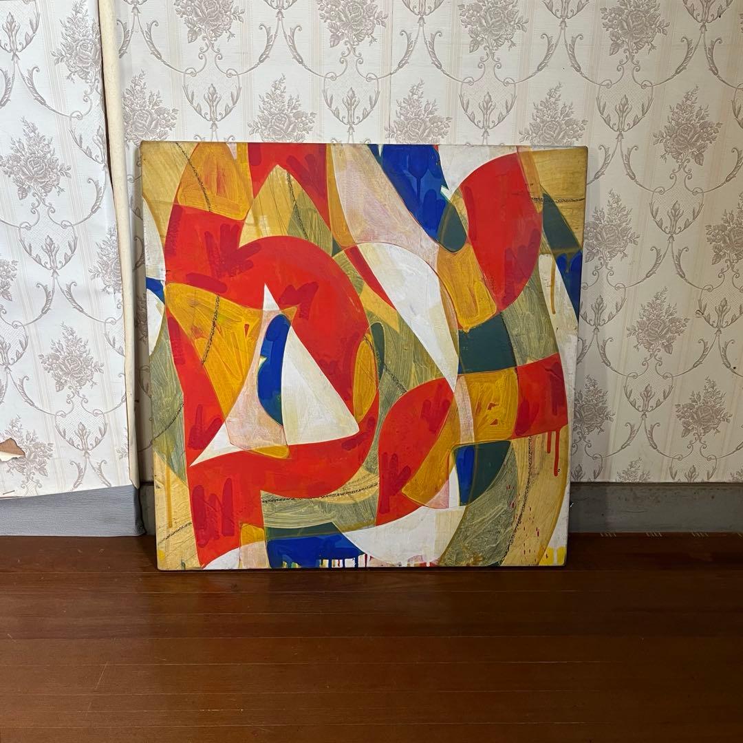 【蔵出し】アート作品 絵画 抽象画 美術品 骨董品 古美術 オブジェ インテリア