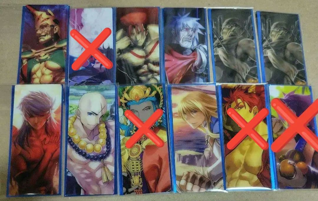 FGO 編成画面風カード　まとめ売り