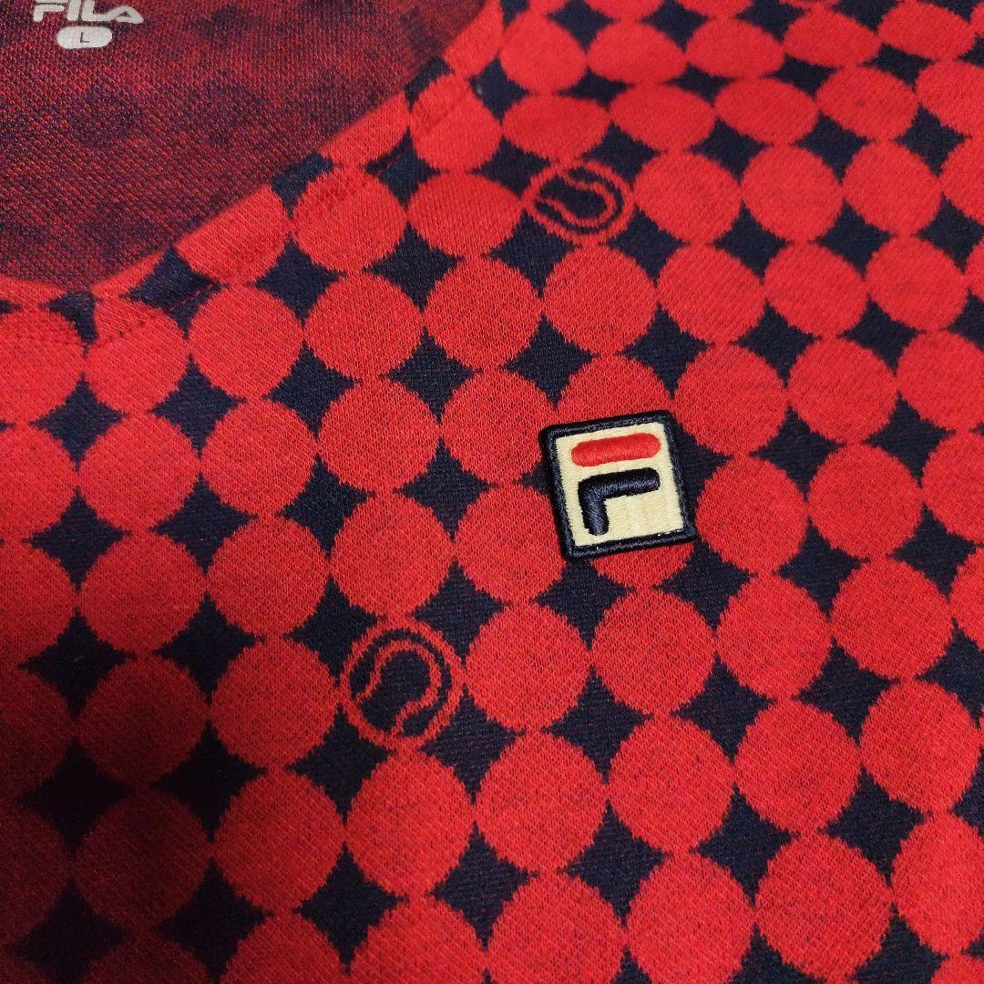 FILA チェック柄 テニスウェア LサイズとスコートМ のセット