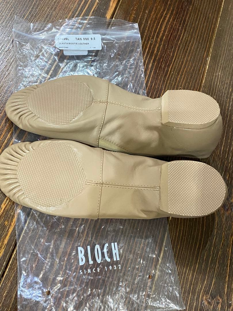 BLOCH ジャズシューズ 9 1/2 ベージュ