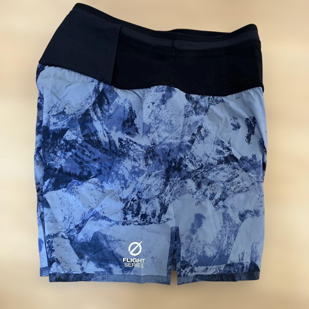 THE NORTH FACE 6ポケット付きランニングショートパンツ 青系