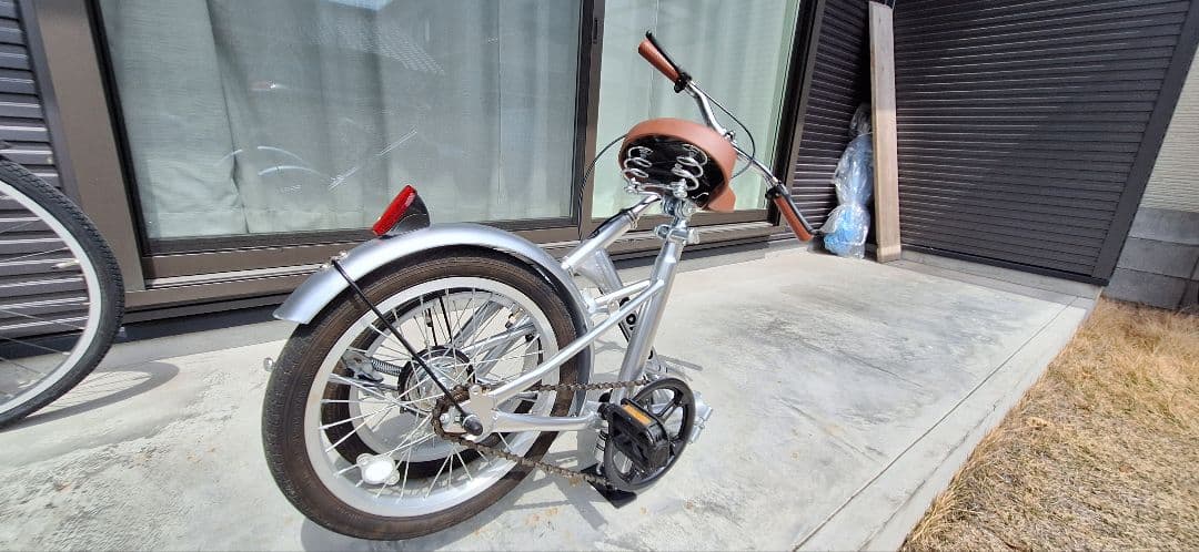 GW限定値下げ　Colano 折りたたみ自転車 シルバー