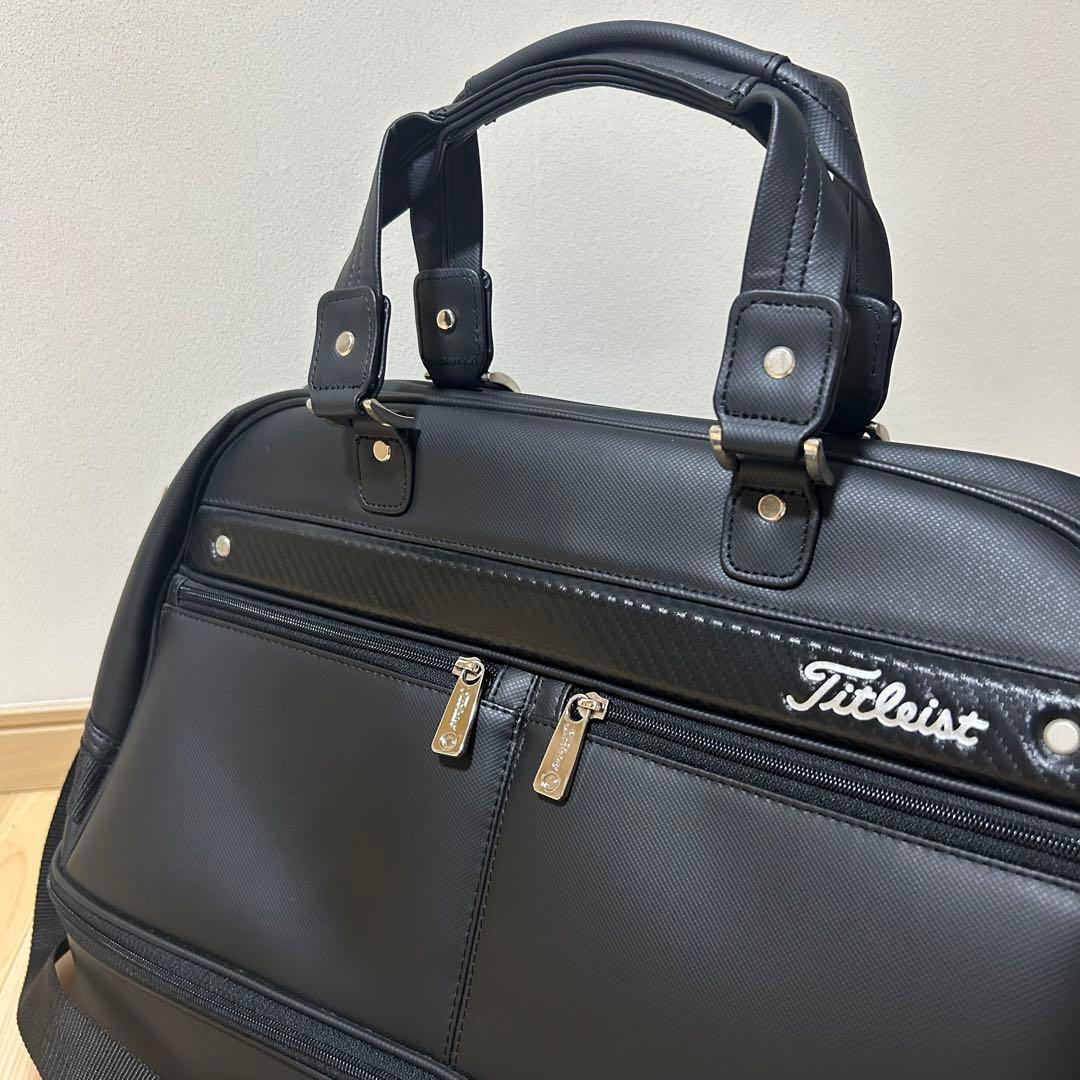 【極美品】Titleist ブラック ボストンバッグ