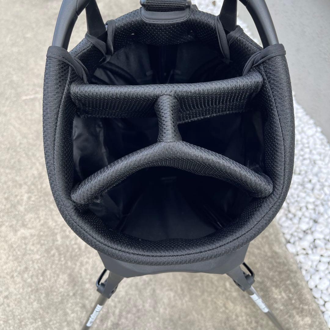 【極美品】エリートグリップ ゴルフ キャディバック 軽量モデル 2025年 黒