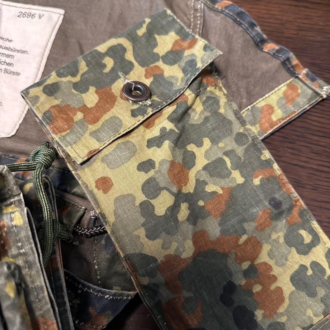 ドイツ軍幕(ポンチョテント)と収納袋とペグケース