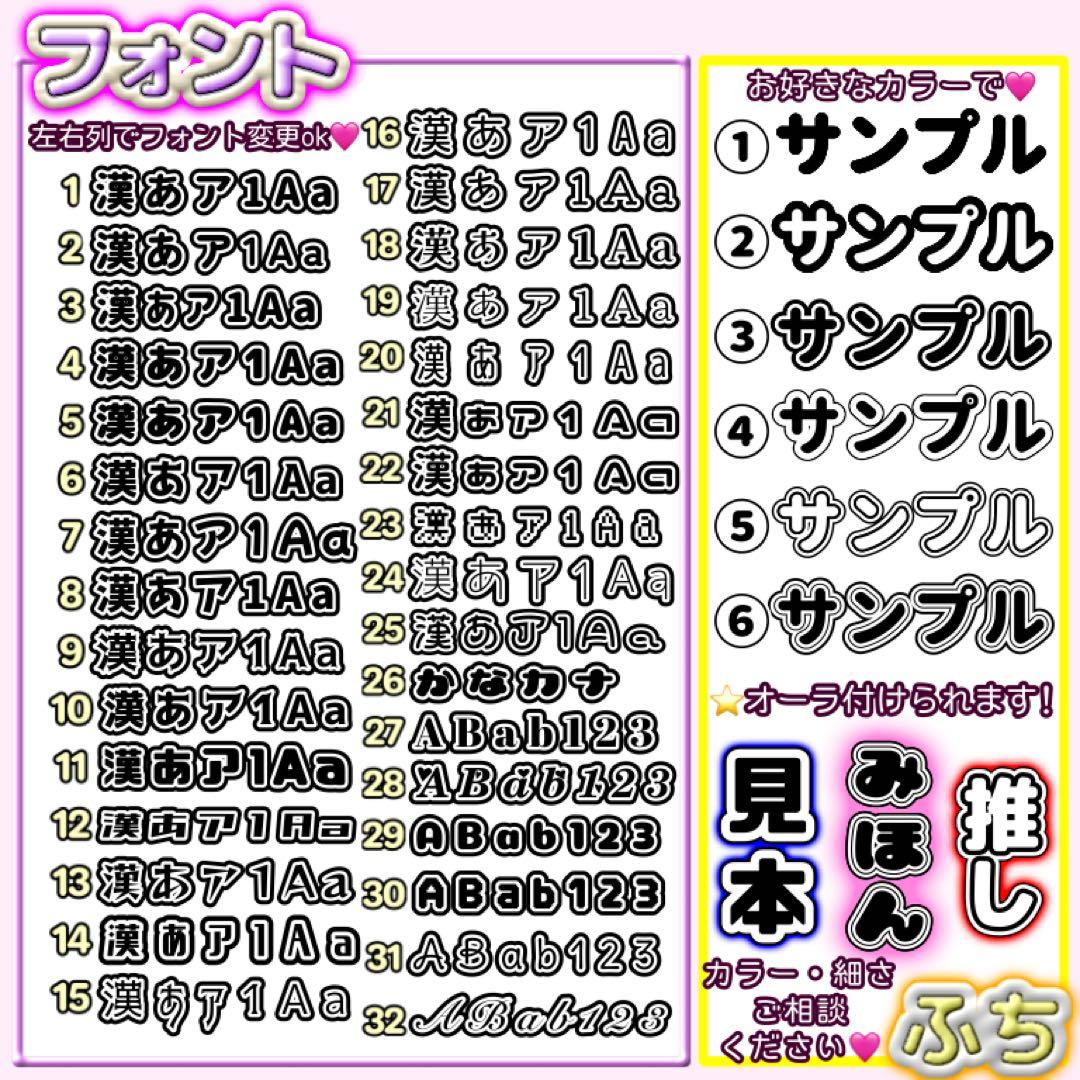 すし　キンブレシート　オーダー
