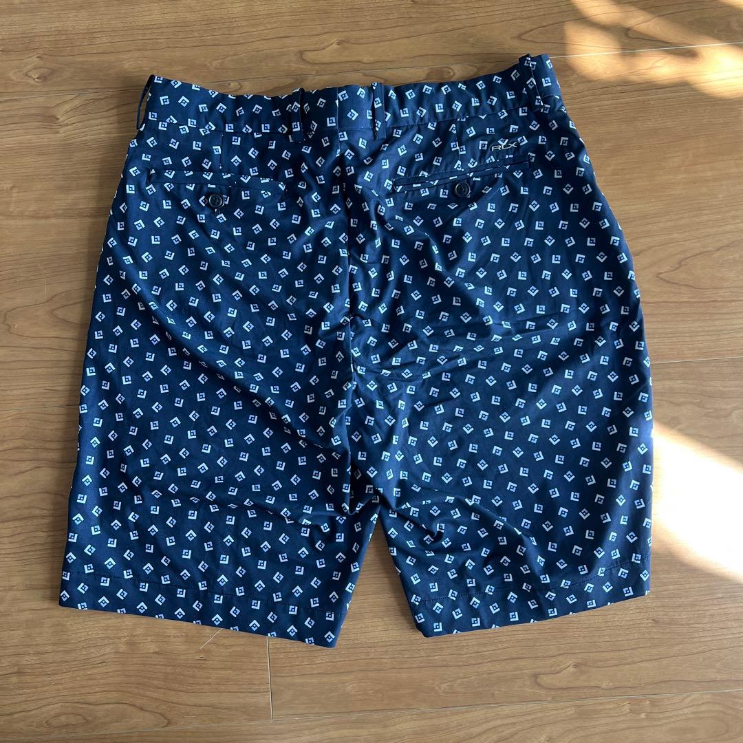 ゴルフ RLX Ralph Lauren ハーフパンツサイズ30 ネイビー色