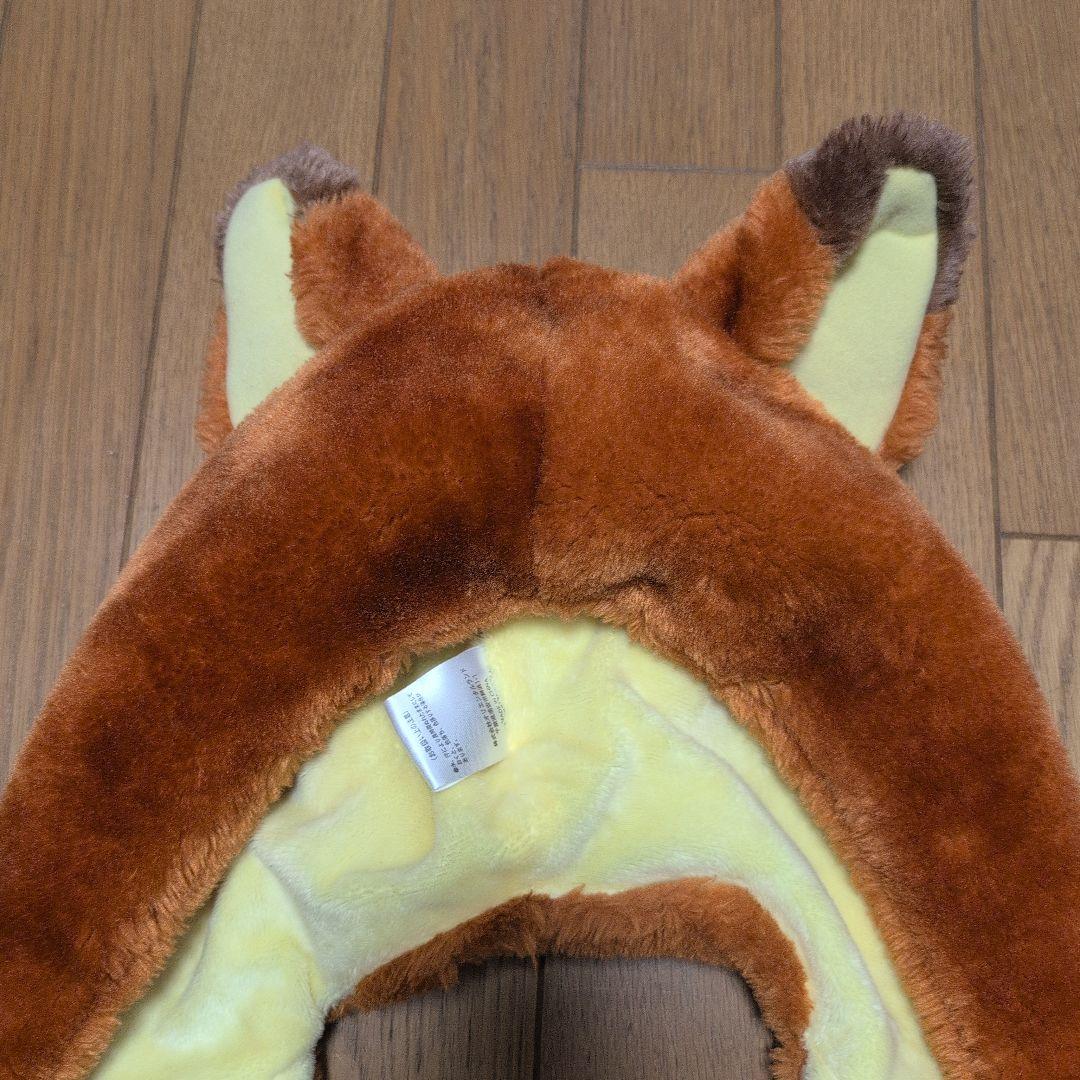 ディズニー ズートピア ペアマフラーファンキャップ 耳付きマフラーと手袋セット