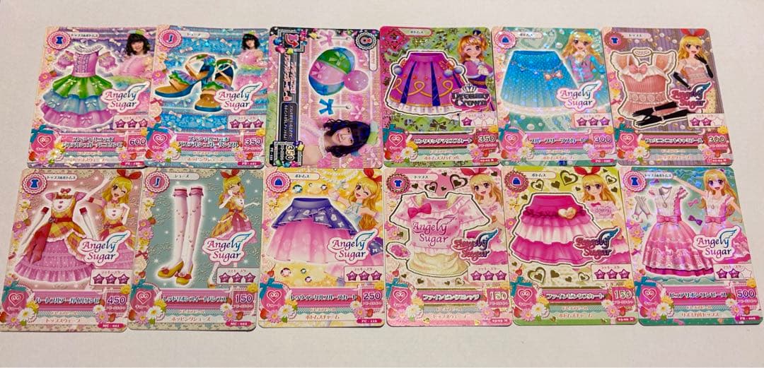 アイカツカード キュート　プレミアム　スターフェスティバルサンダル　74枚セット