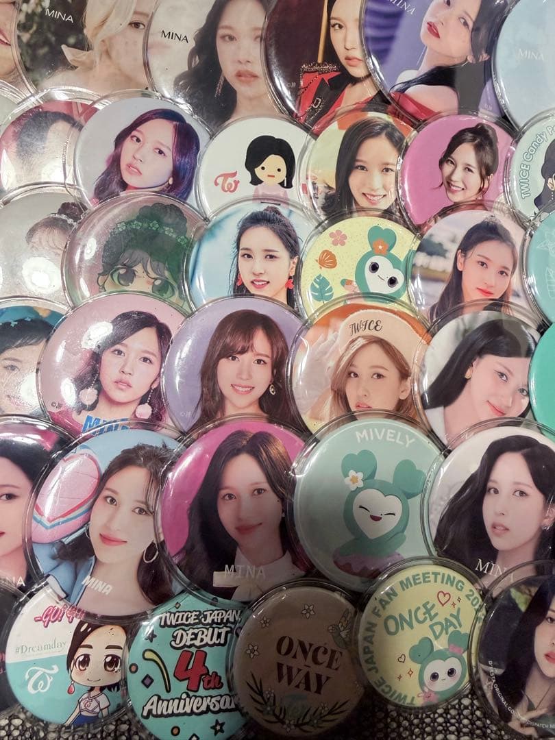 TWICE ミナ　缶バッチ　バッジ　まとめ売り　セット　痛バ