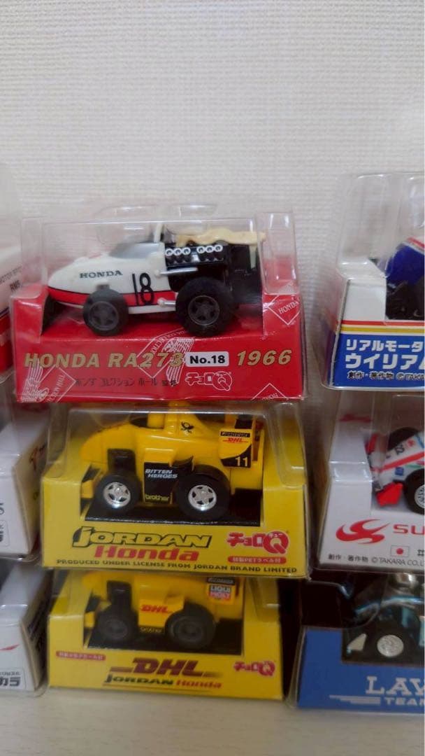 F1チョロQ 　10台セット　トヨタ　ウィリアムズルノー　ホンダ　アグリ等