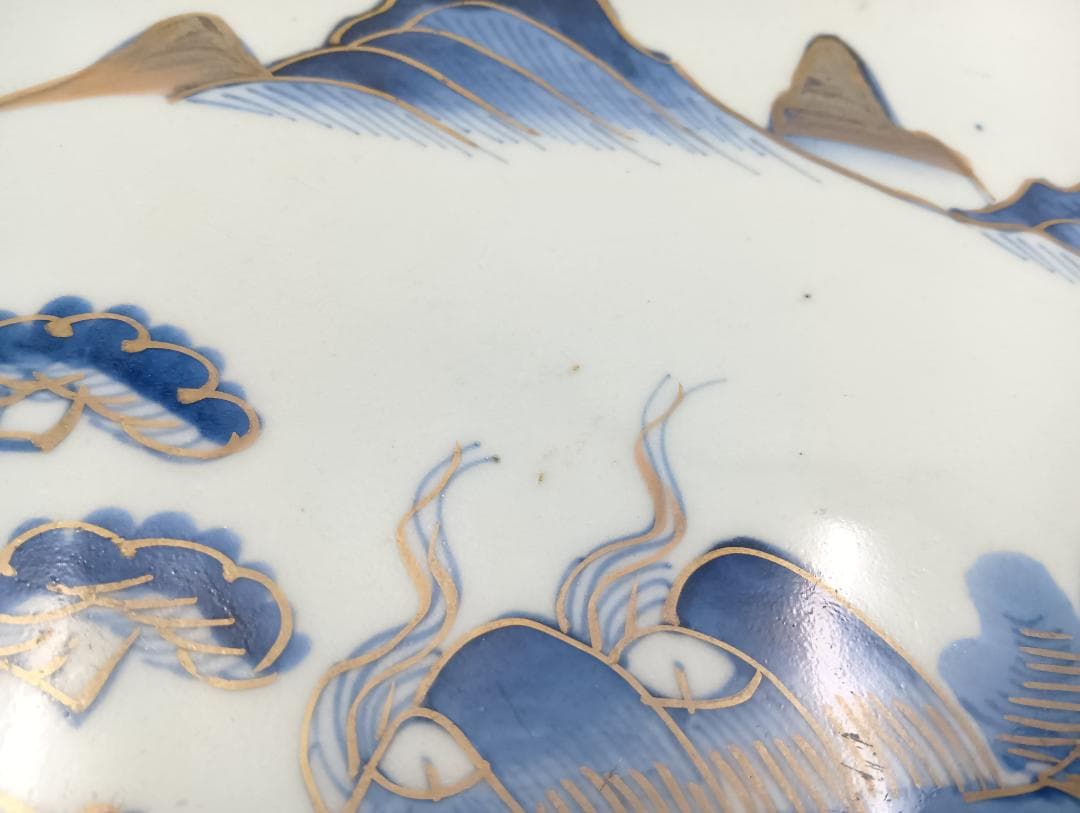 伊万里焼 大皿 31.5㎝ 金彩