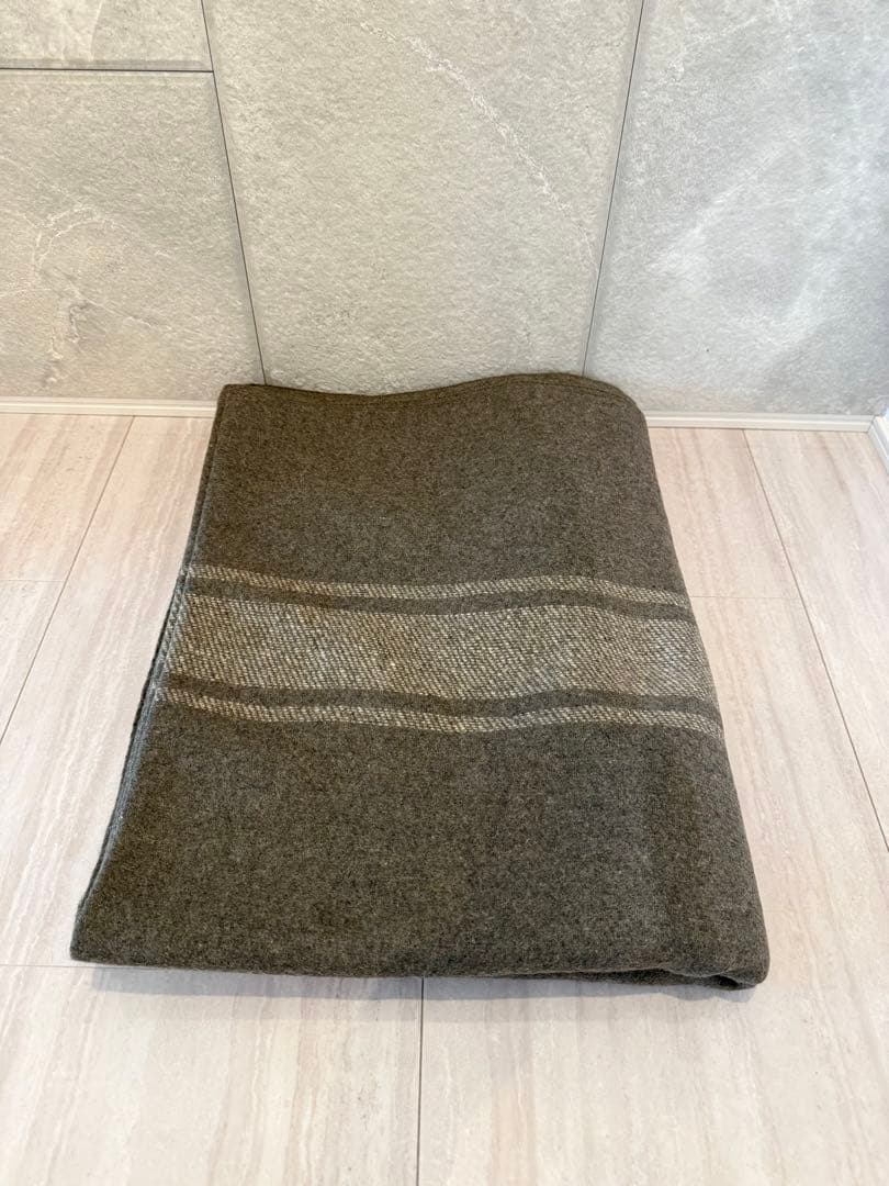 新品　Rothco ロスコ ウール ブランケット アウトドア キャンプ カーキ