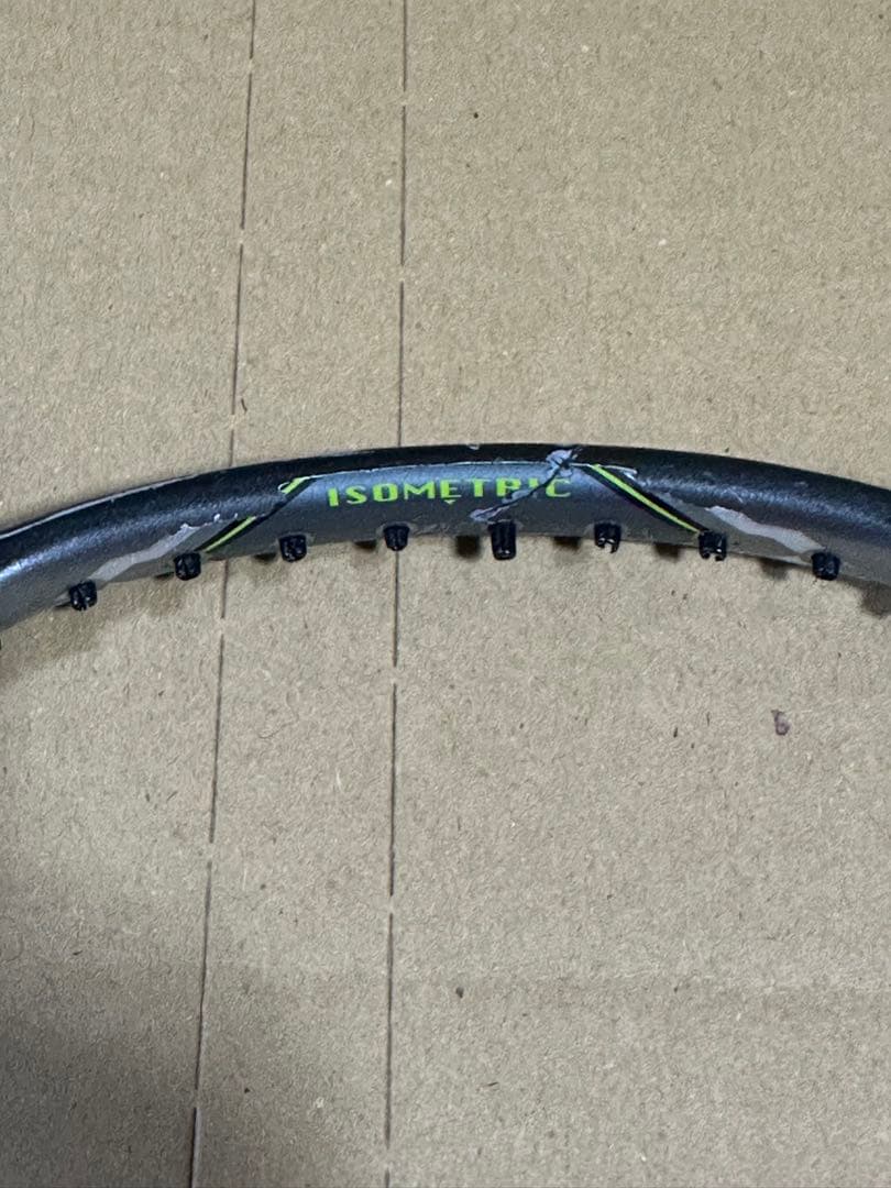 バドミントンラケット2本セット　ジャンク品