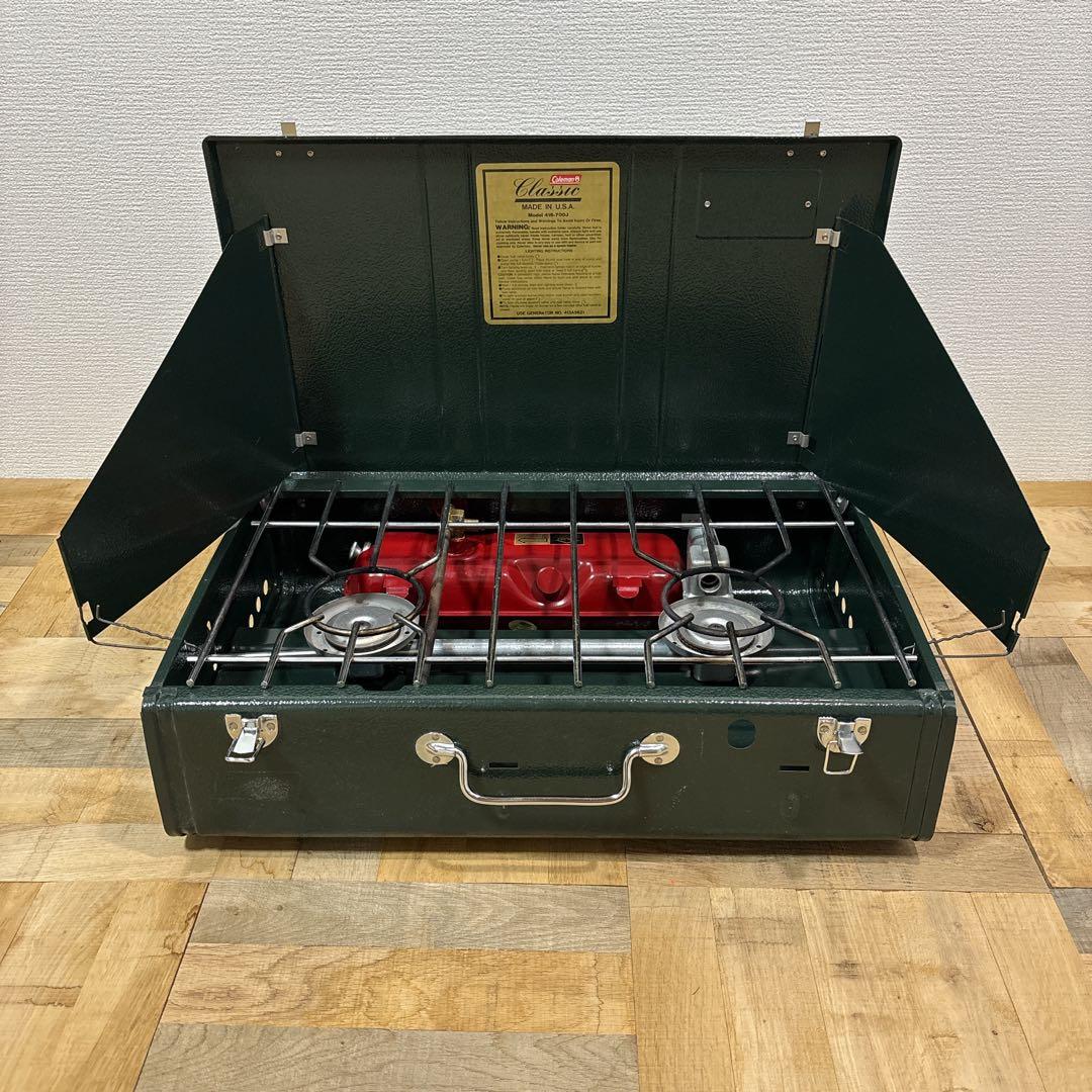 coleman クラシック ツーバーナー 416-700J 専用収納袋付 限定品