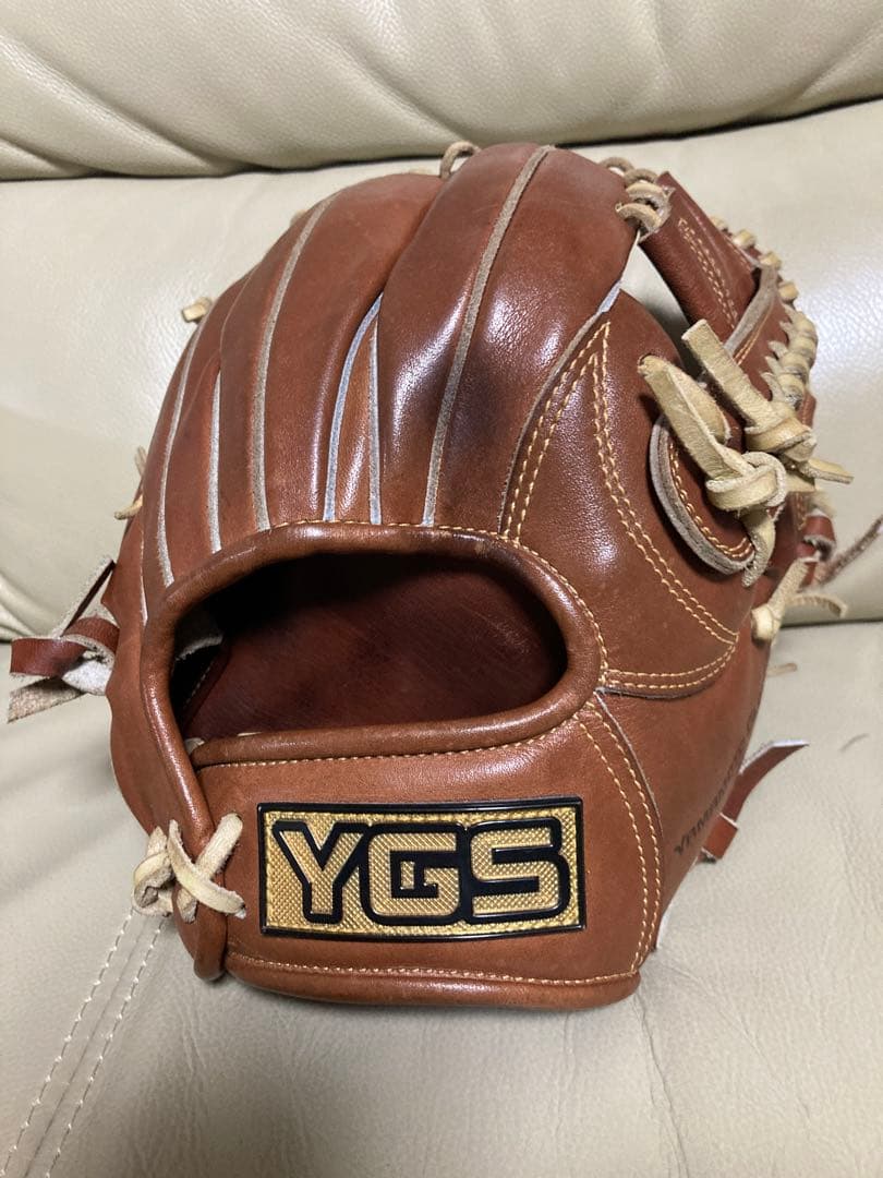 YGS 山本グラブスタジオ 硬式　ブラウン 右投げ用　約28cm日本製【美品】