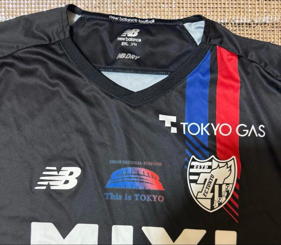 New Balance FC東京 サッカーウェア 2XL ブラック