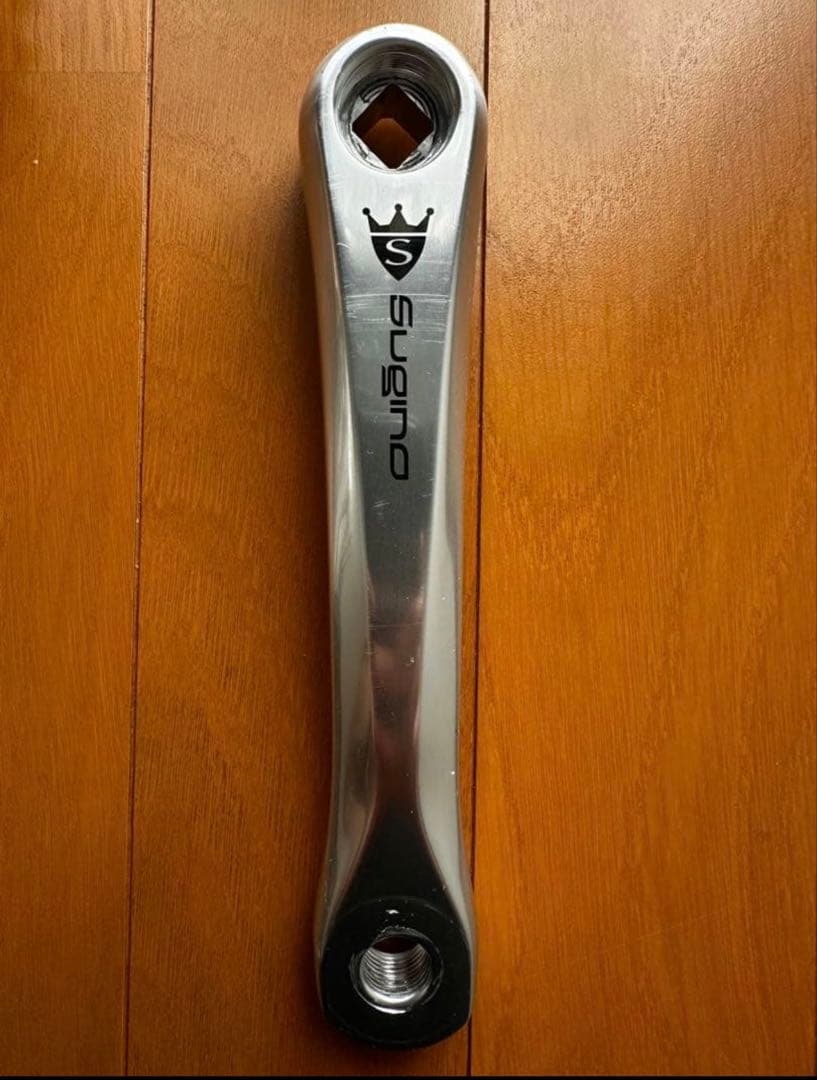 ピスト シングル用 クランク SUGINO RD4 チェーンリング付 165mm