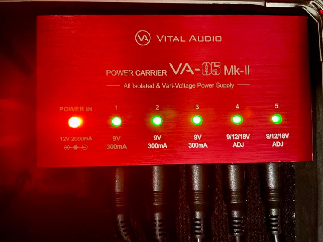 Vital Audio VA-05 Mk-II 電源供給装置