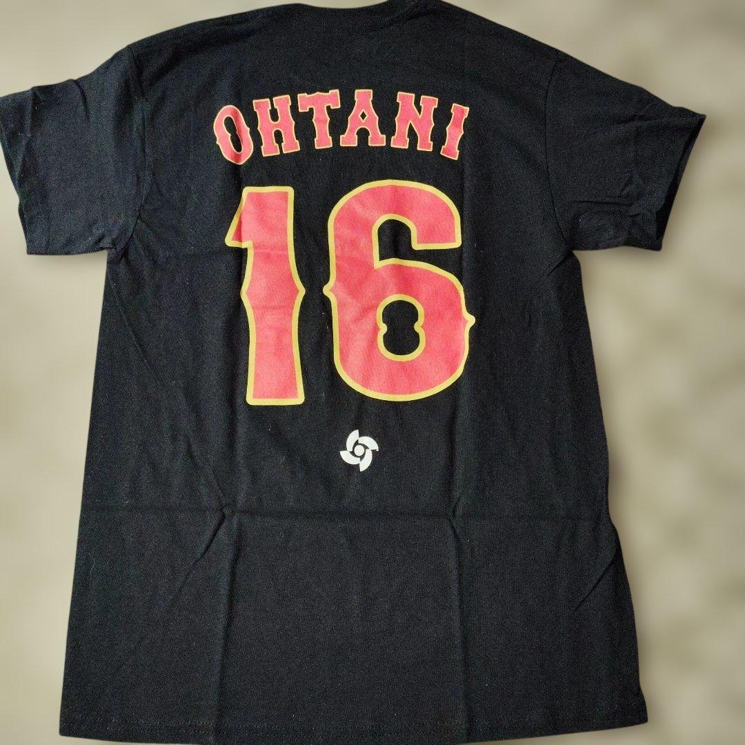 大谷翔平 16 MLB WBC 日本代表 Tシャツ 黒 2025　優勝記念