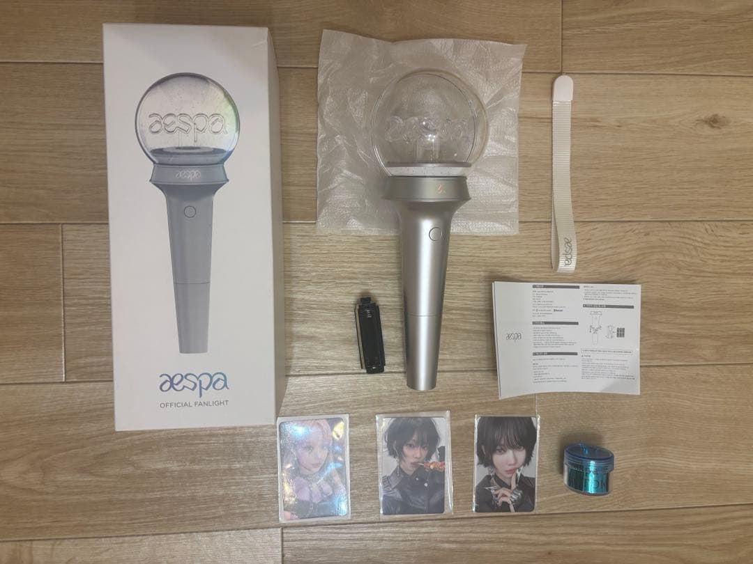 aespa ペンライト ver.1、ウィンタートレカ