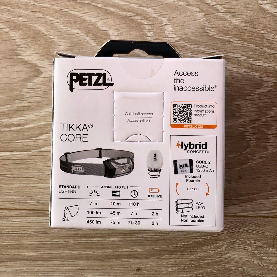 【新品.未使用品】Petzl ペツルヘッドライトティカコアヘッドライト450