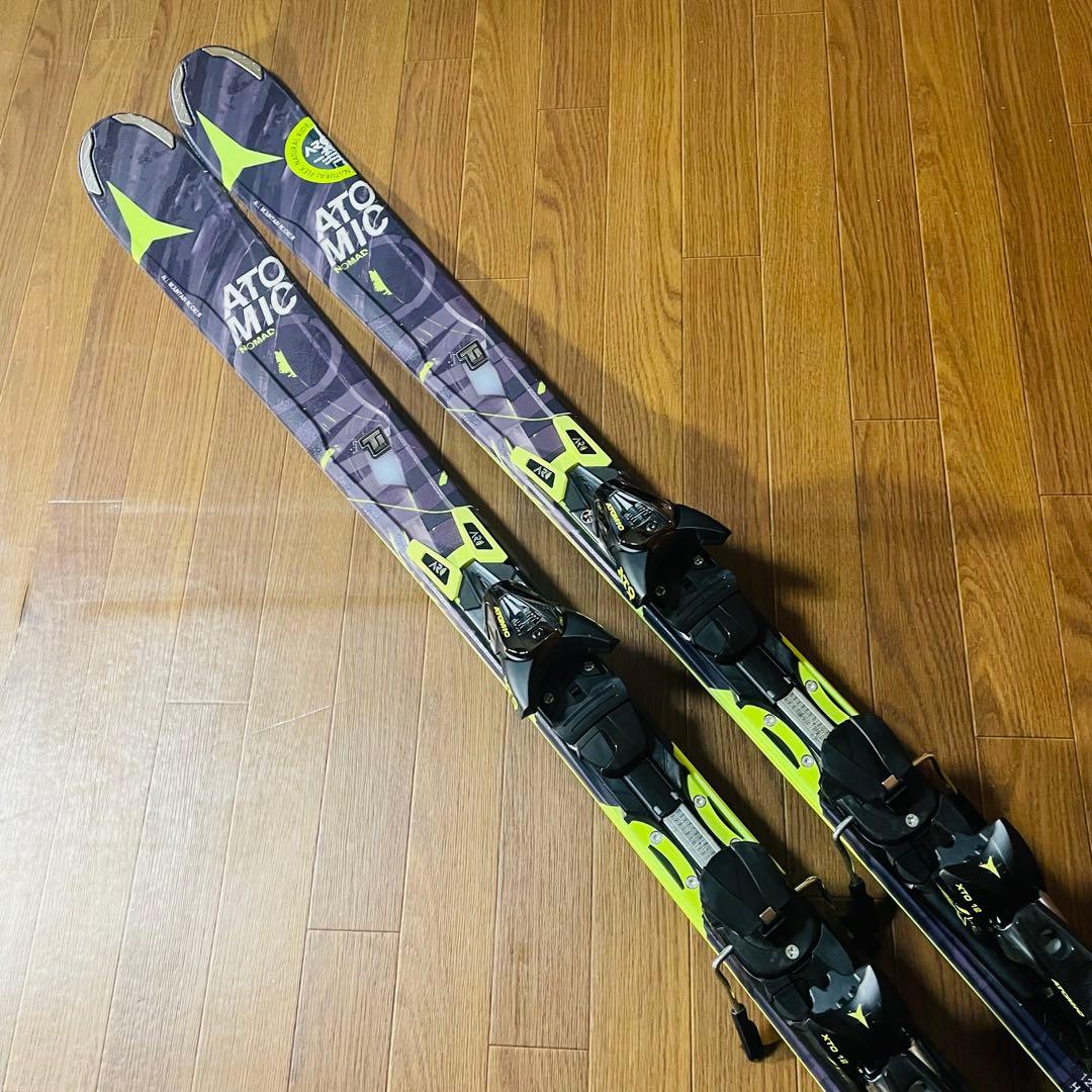 ATOMIC スキー板「NOMAD SMOKE」 164cm ビンディング付き
