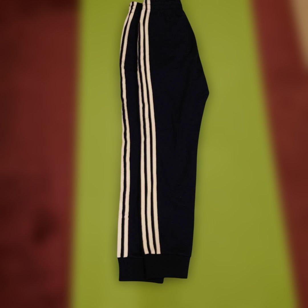 adidas ジャージ　パンツ ネイビー 3本ライン　濃紺　アディダス　定番