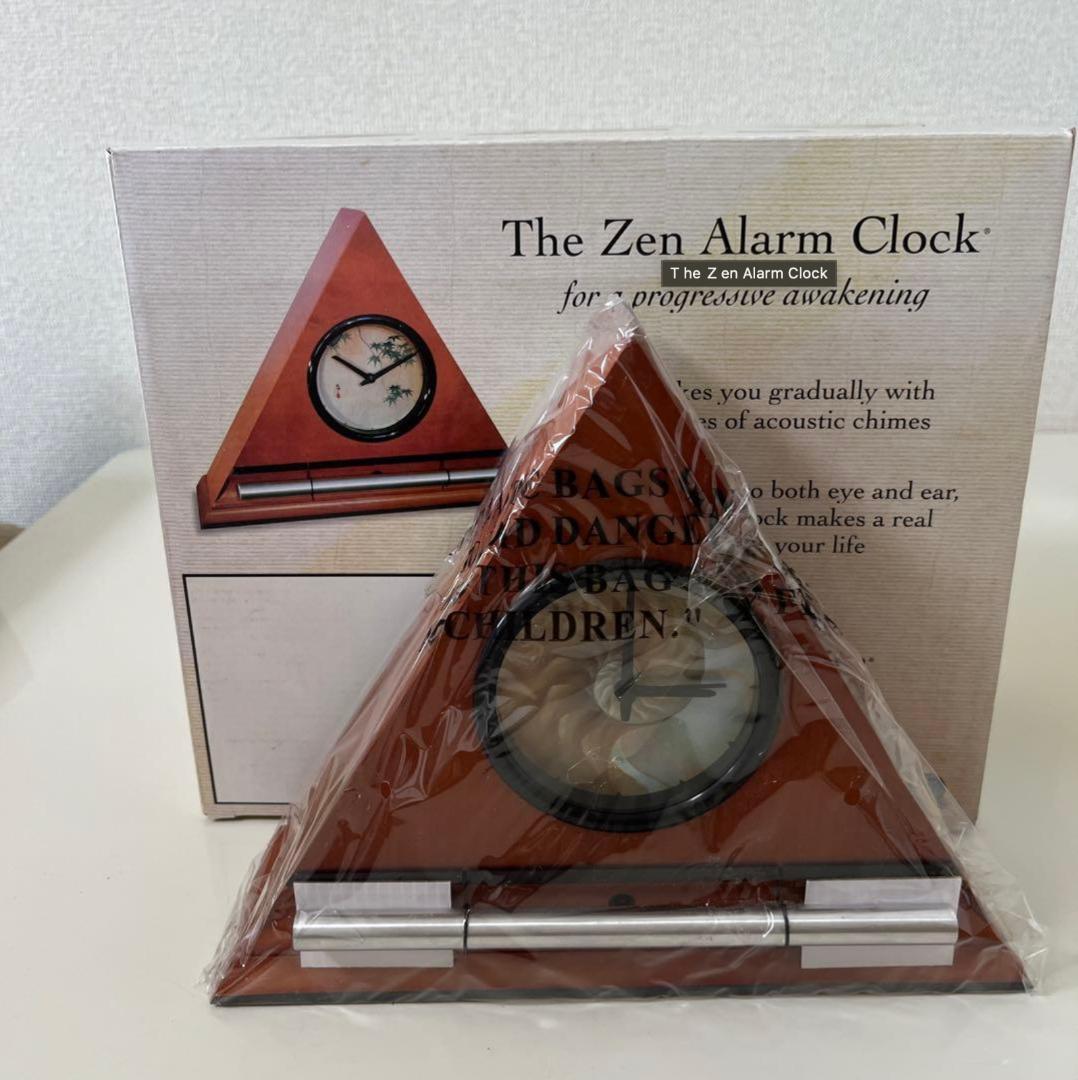 アメリカ直輸入★毎朝が優雅な目覚めに変わる時計『Zen Alarm Clock』
