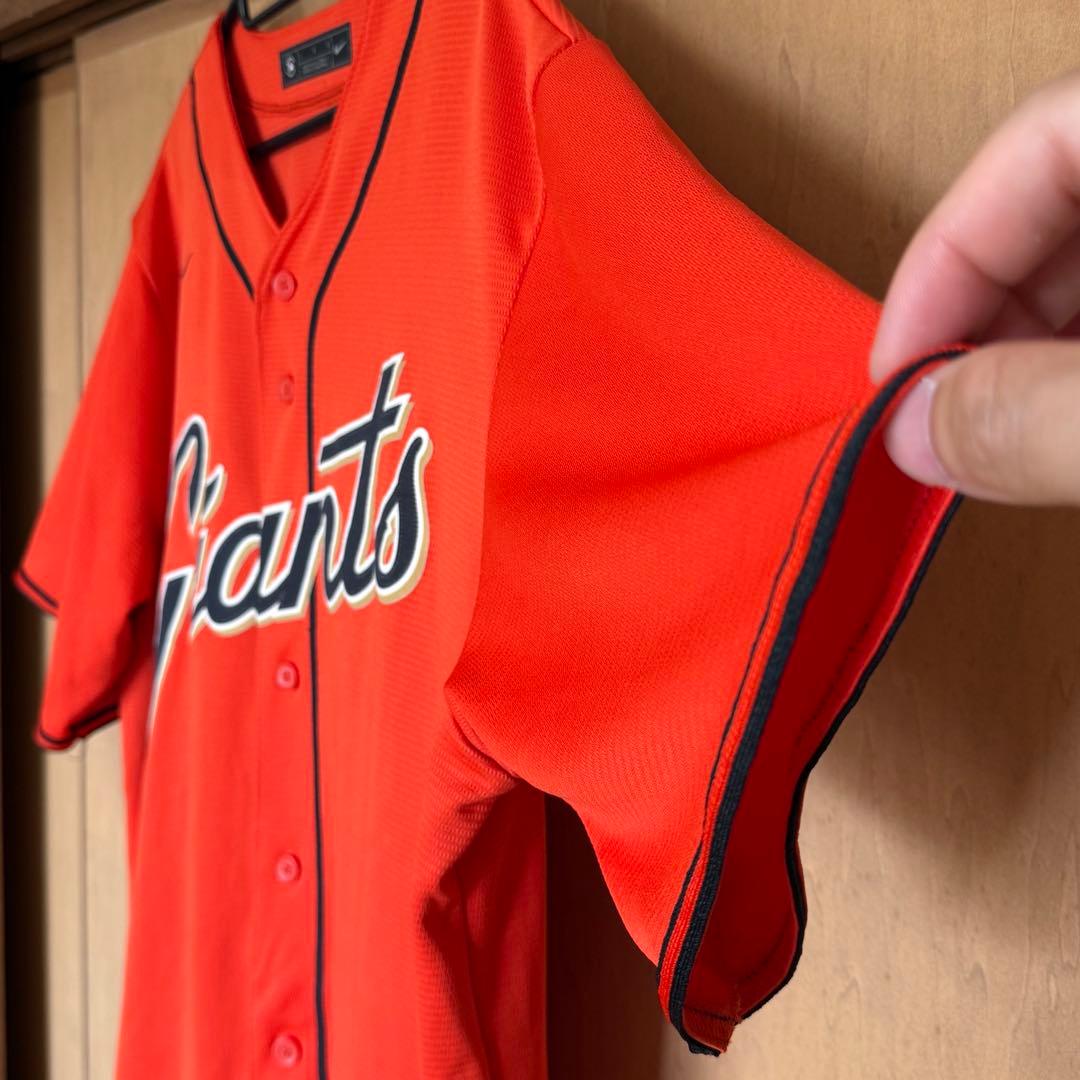 【美品/Lサイズ】MLBサンフランシスコ・ジャイアンツ ナイキユニフォーム 無地