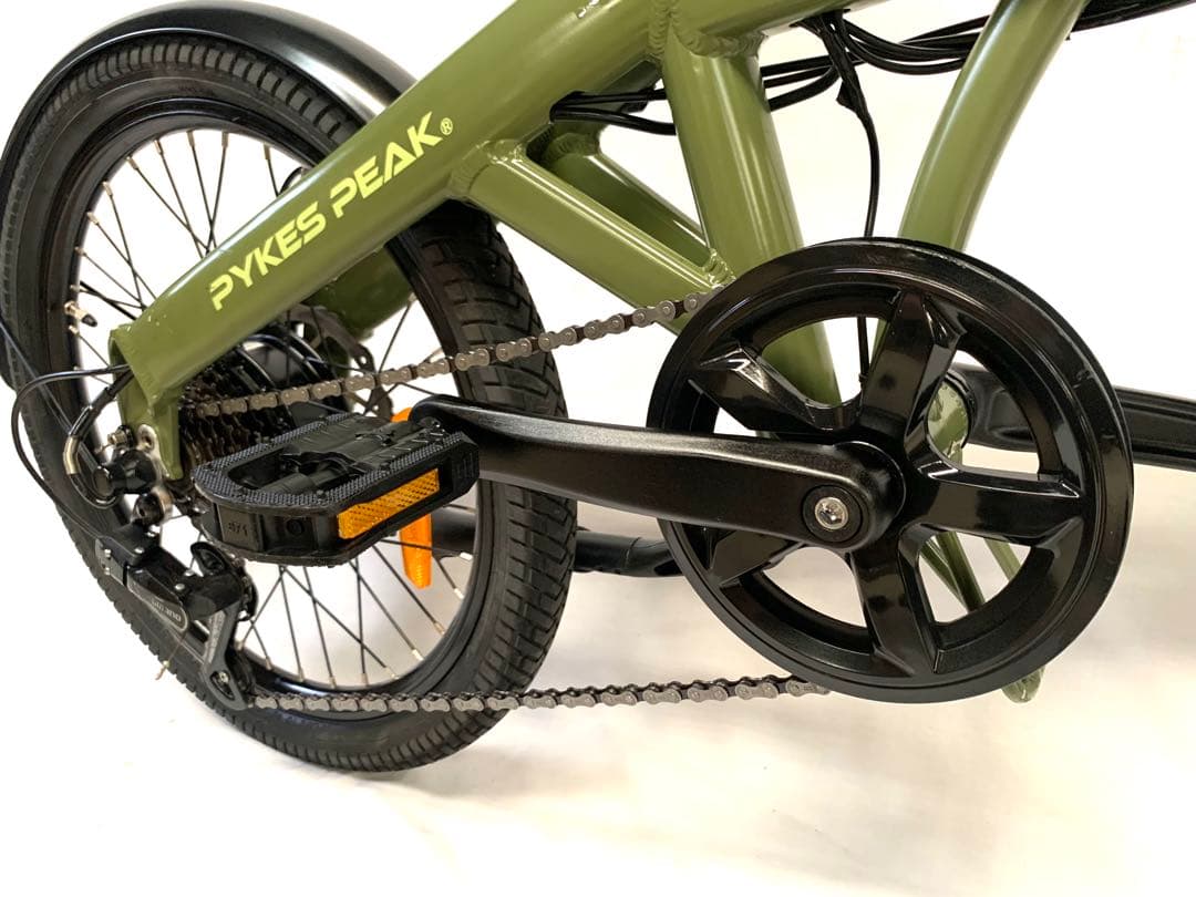 送料無料 PYKES PEAKディスク電動アシスト自転車 20インチ動作確認済
