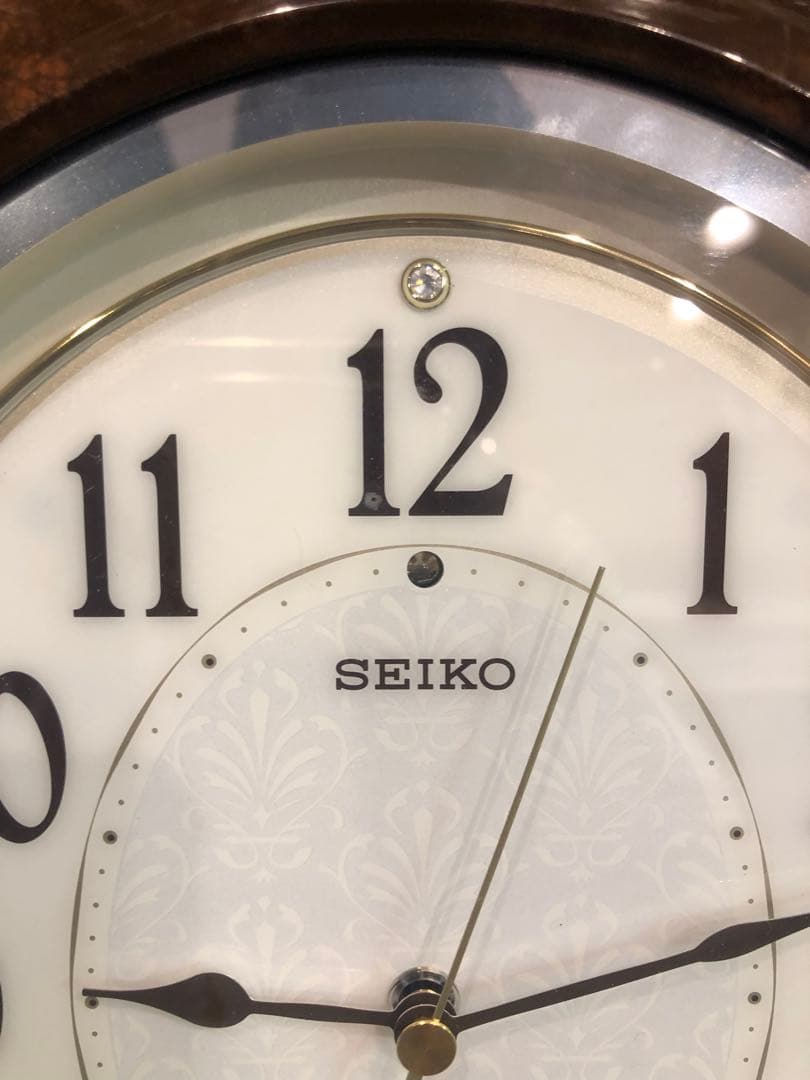 SEIKO　電波掛時計　アミューズ　AM239H　セイコータイムクリエーション