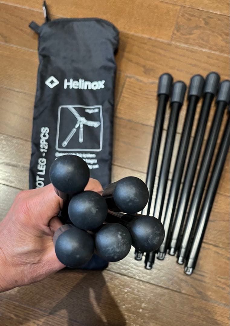 ヘリノックス コットワン コンバーチブル コヨーテタン＆コットレッグ12本　美品