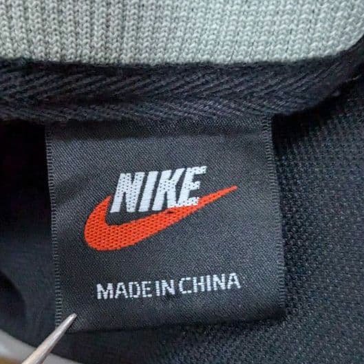 NIKE　セットアップ　トラックジャケット　パンツ　刺繍ロゴ　ブラック　Мサイズ