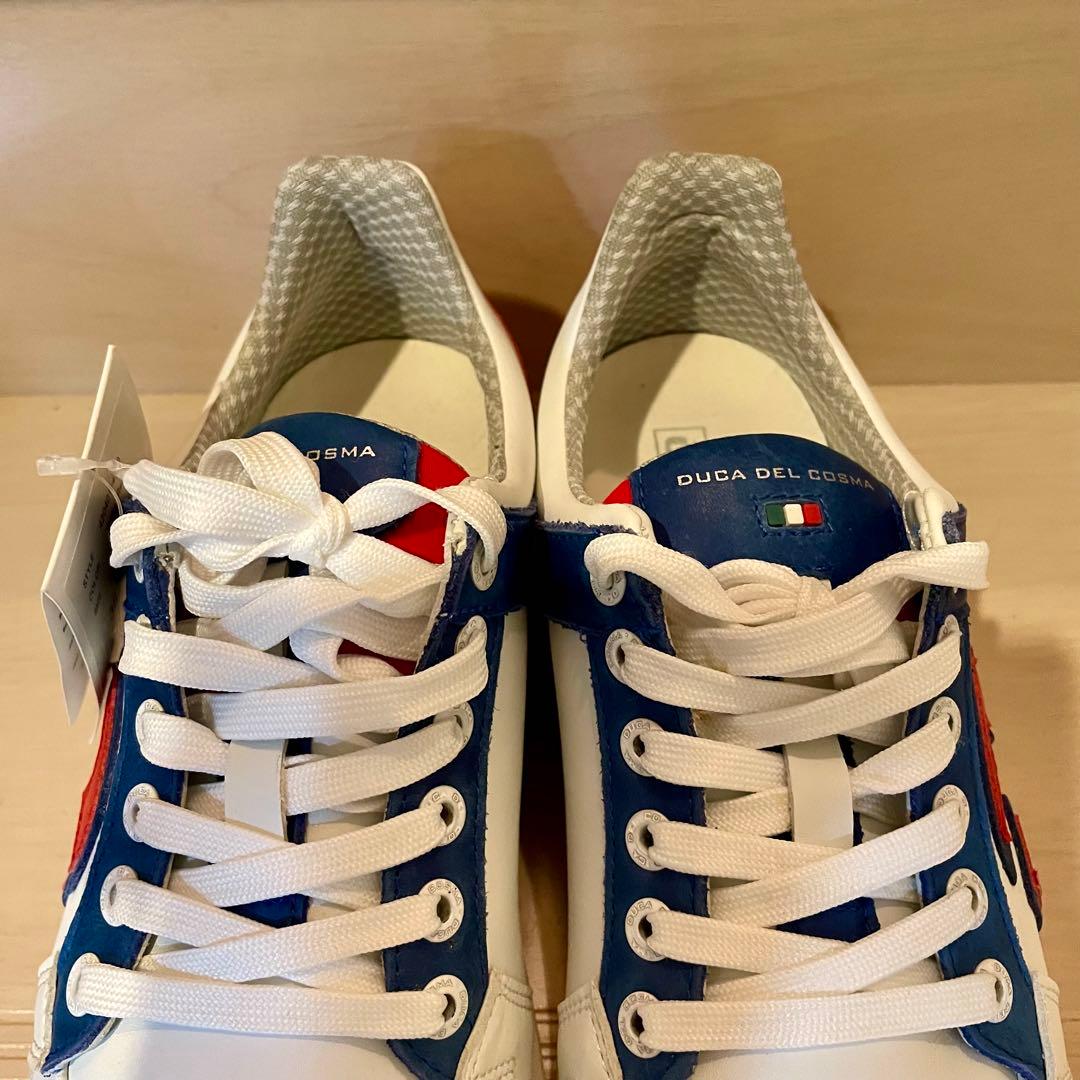 DUCA DEL COSMA デュカデルコスマ ゴルフシューズ サイズ40 白