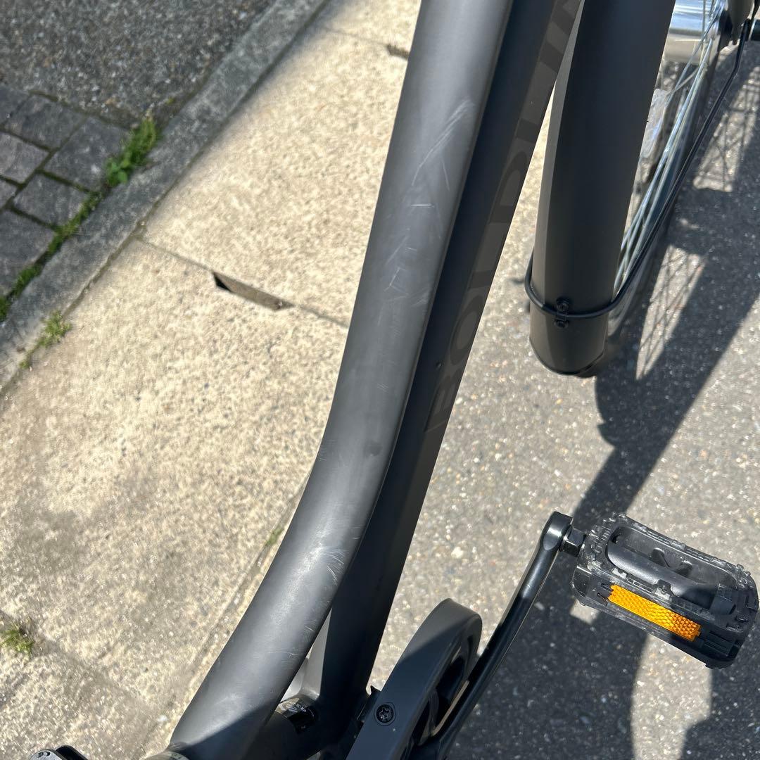京都市引き取り限定　ボールドライン自転車27インチ6段変速