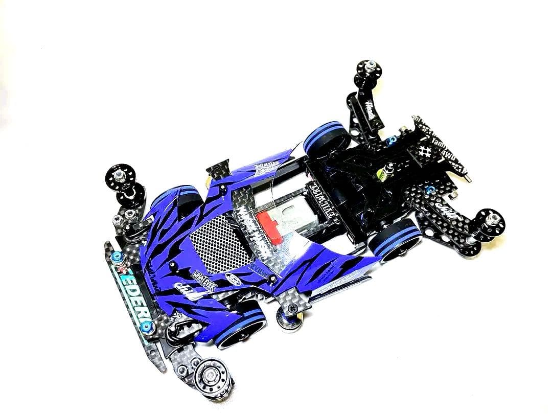 早い者勝ち！ミニ四駆　完成品　MSフレキ　TRF Works Jr.