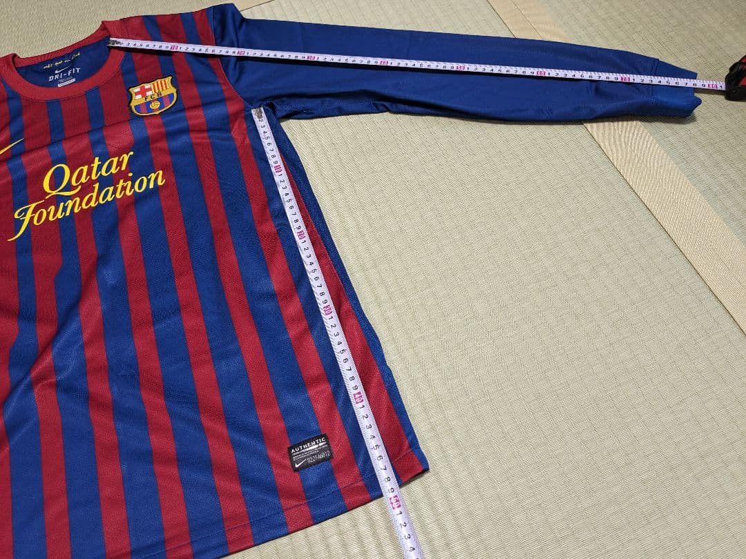 ２０１１シーズン　バルセロナ　メッシ　長袖　ユニフォーム