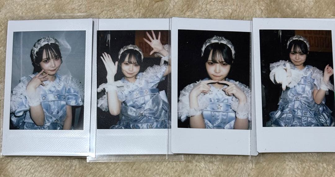MORE STAR 高梨ゆな デビュー衣装チェキ 4枚