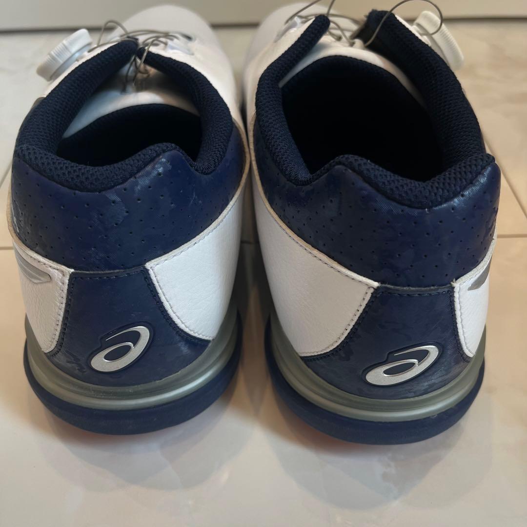 超美品★asics ゴルフシューズ　27.5cm