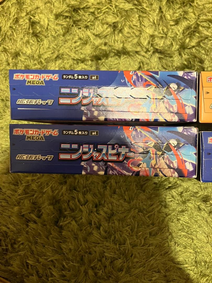 未開封　ニンジャスピナー 3box、クレイバースト 1box