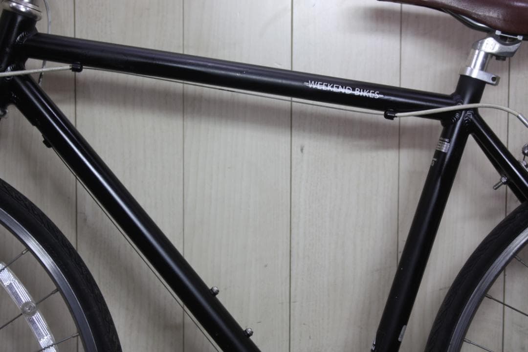 ぬ*様 あさひ製WEEKEND アルミ 700C 7速 510mm BLACK系