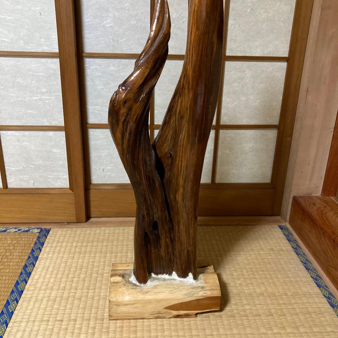 ①木のインテリア置物