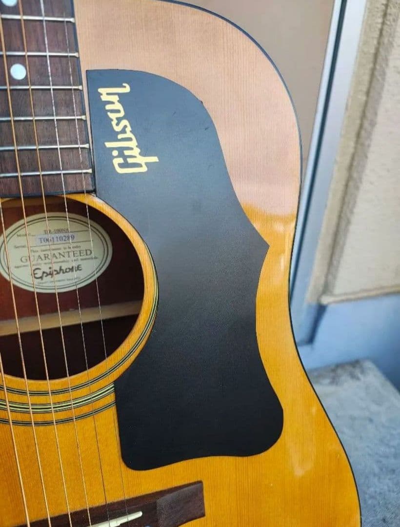 美品 Epiphone DR-100 NA コンタクトPU２個搭載 エレアコ